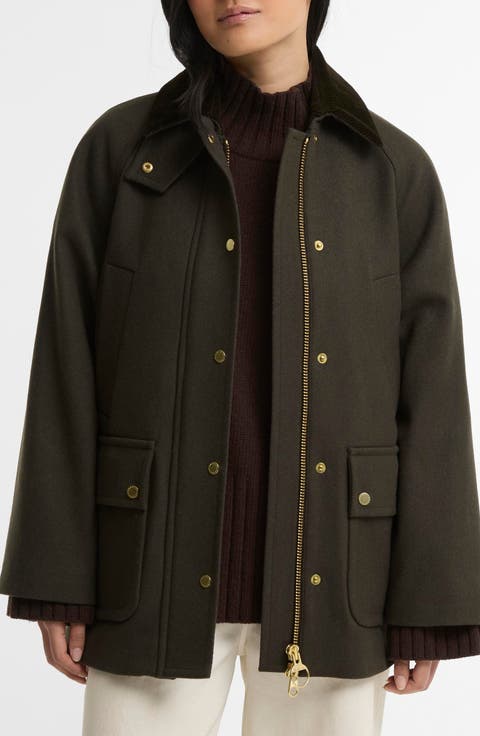 Bedale Wool Blend Coat