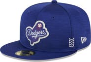 New Era Men's New Era Royal Los Angeles Dodgers 2024 Clubhouse 59FIFTY Fitted Hat