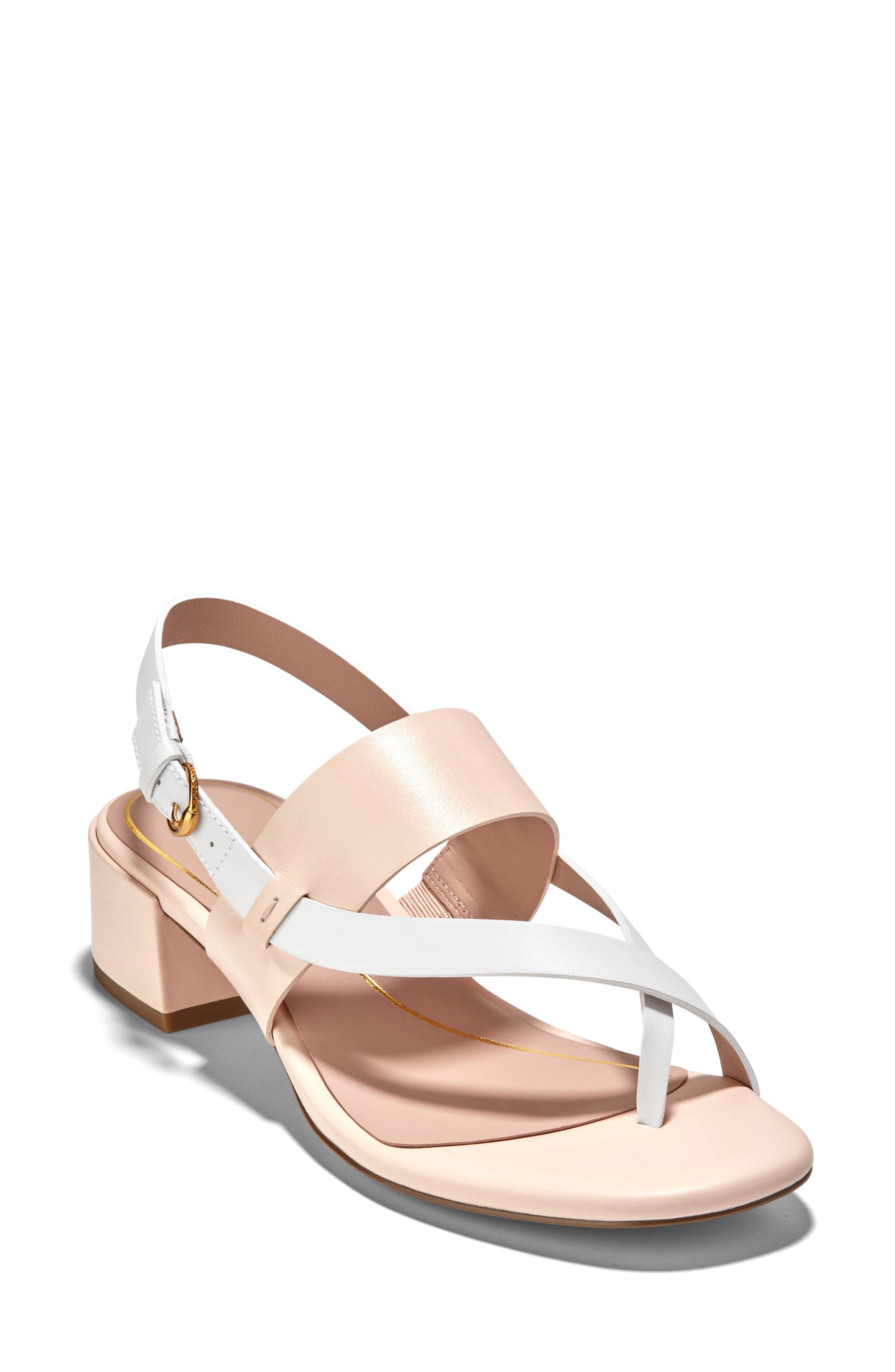 Anica Lux Slingback Sandal, Main, color, SANDOLLAR/ WHITE
