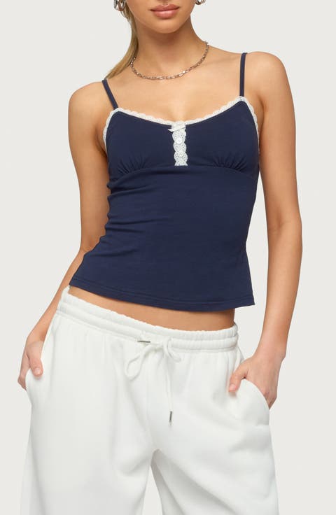 Olezka Lace Trim Camisole