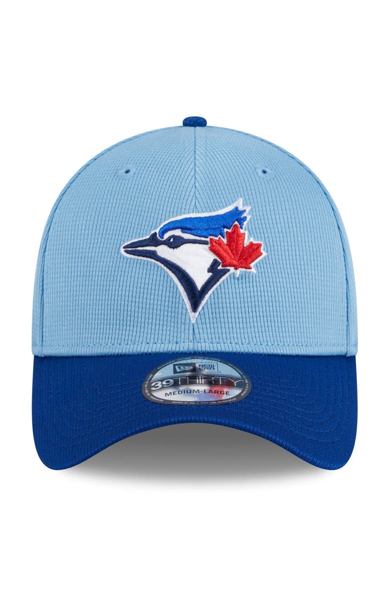 New Era Men's New Era  Light Blue Toronto Blue Jays 2024 Batting Practice 39THIRTY Flex Hat, Alternate, color, 