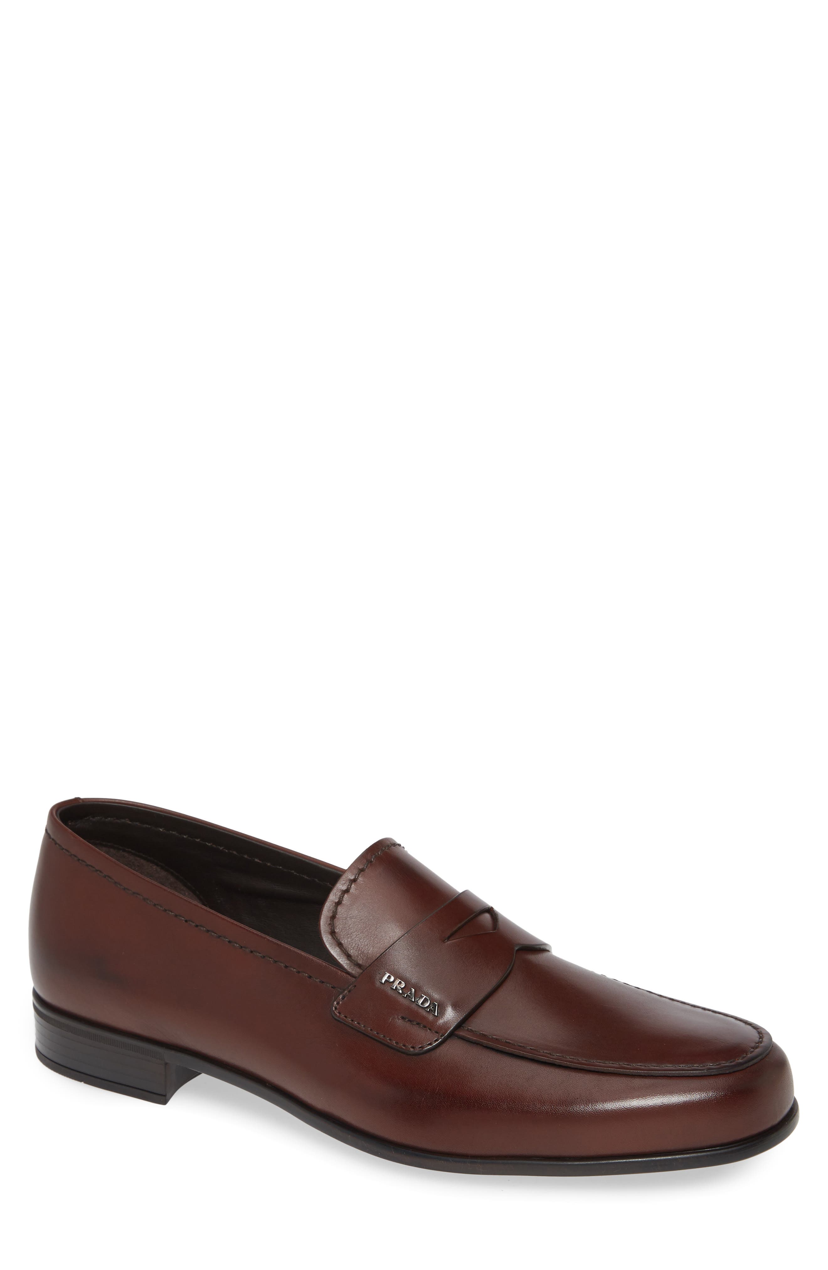 Prada Penny Loafer, Main, color, 