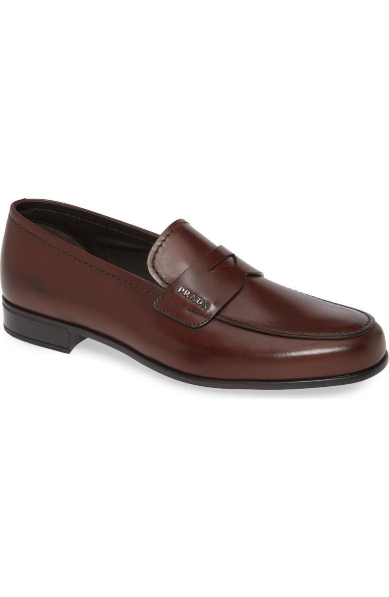Prada Penny Loafer, Main, color,