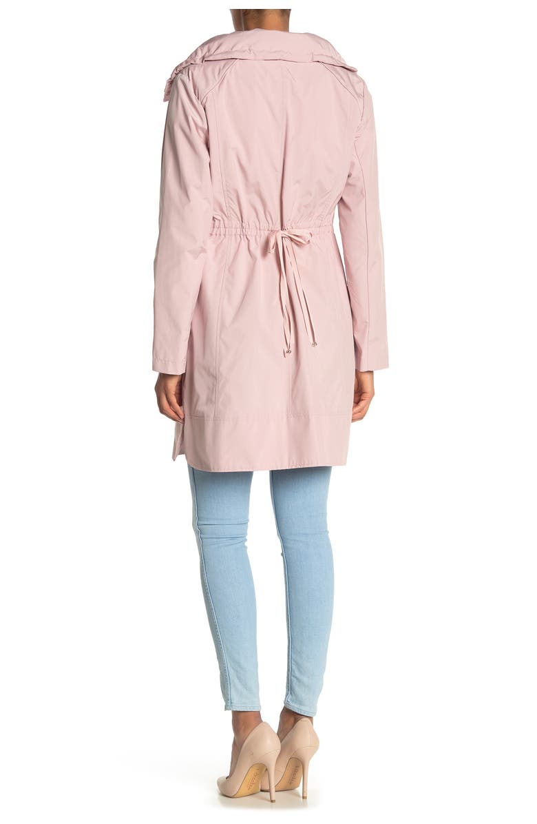 Cole Haan Signature Packable Hooded Rain Jacket, Alternate, color, Canyon Rose