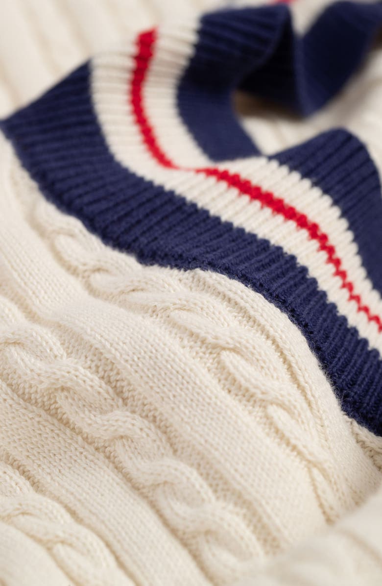 Cache Coeur Nautical Maternity/Nursing Sweater Dress, Alternate, color, 