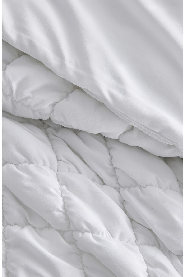 Puff Textured Quilt Set, Alternate, color, WHITE