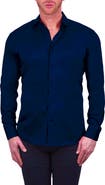 Maceoo Einstein Button-Up Stretch Cotton Shirt