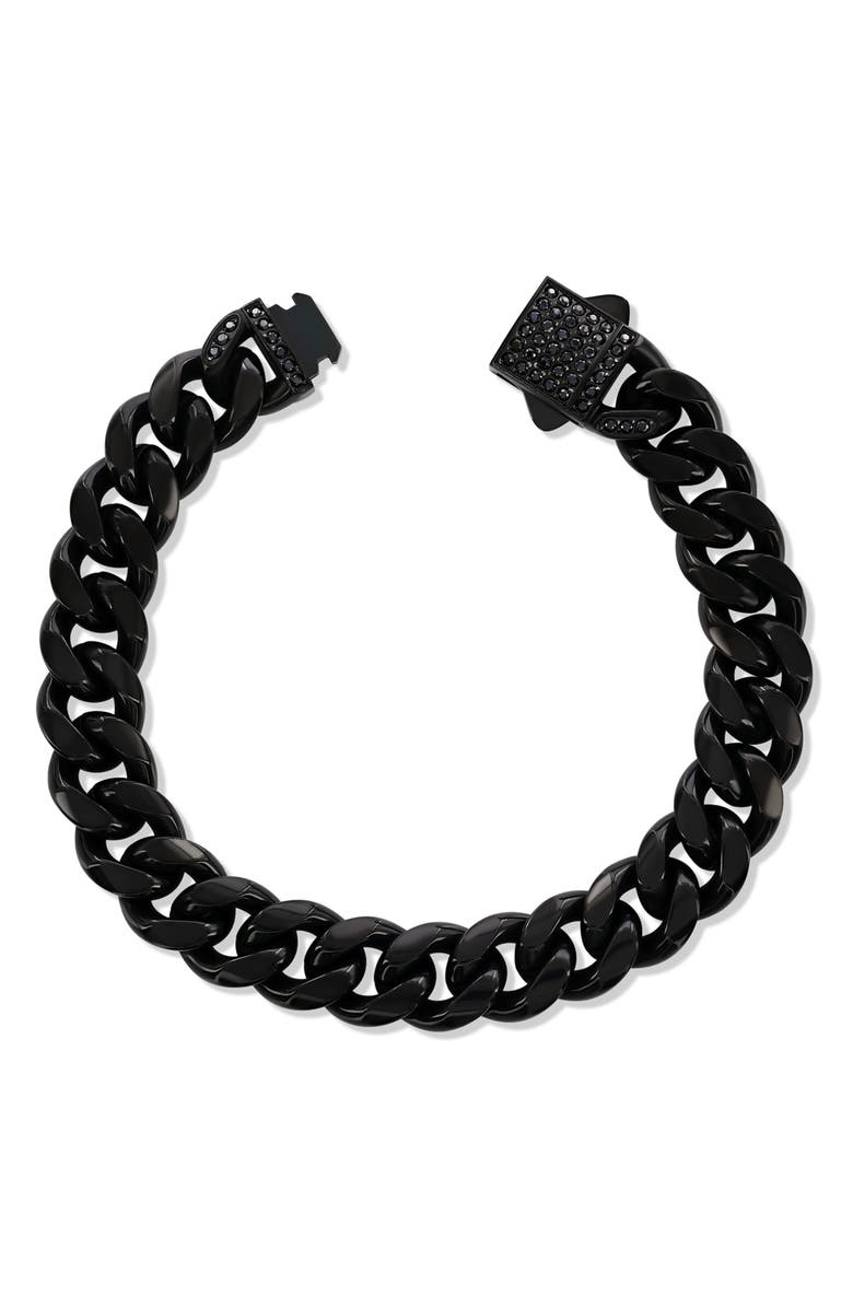BLACKJACK Men's Miami Cuban Chain Bracelet, Main, color,