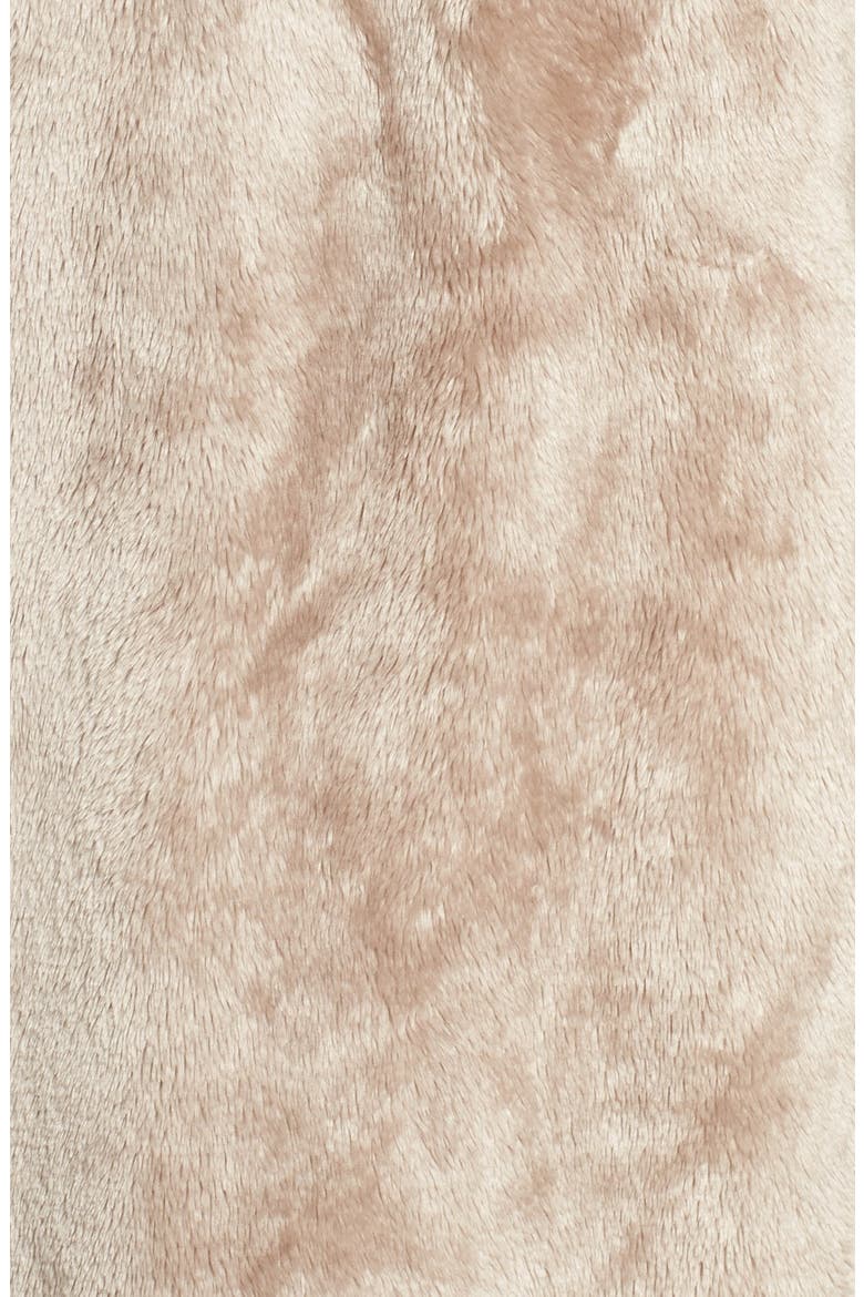 Frosted Plush Robe, Alternate, color, BROWN