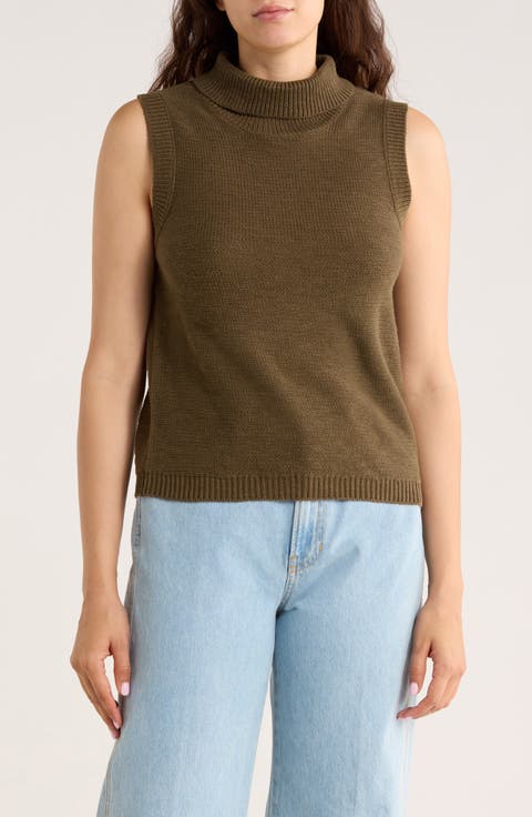 Keep it Easy Cotton Sweater Vest