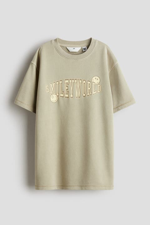 Print-motif T-shirt