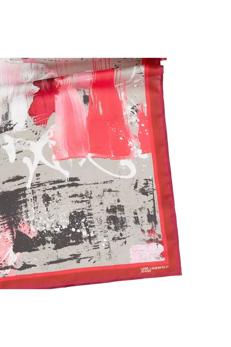 Women's Graffiti Bandana, Alternate, color, Painters Print AOP Pink