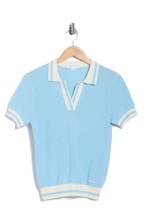 Clubhouse Tipped Pima Cotton Polo