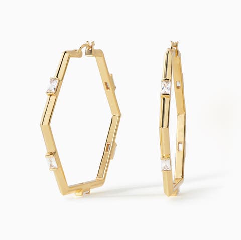 The Claire Hoop Earrings