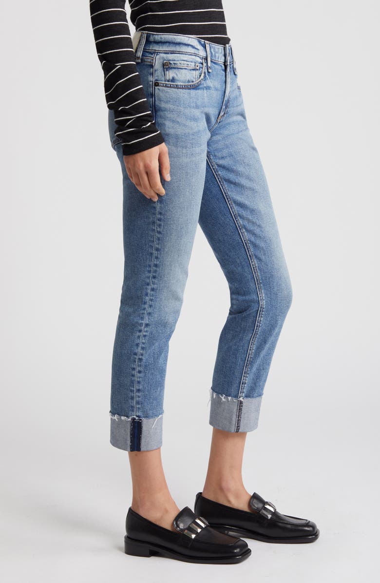 rag & bone Dre Low Rise Slim Boyfriend Jeans, Alternate, color, 