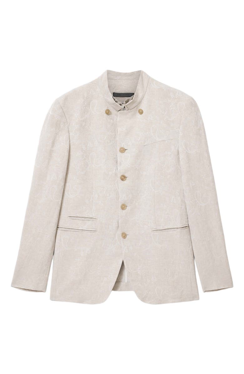 John Varvatos Logan Paisley Jacket, Alternate, color, Eggshell