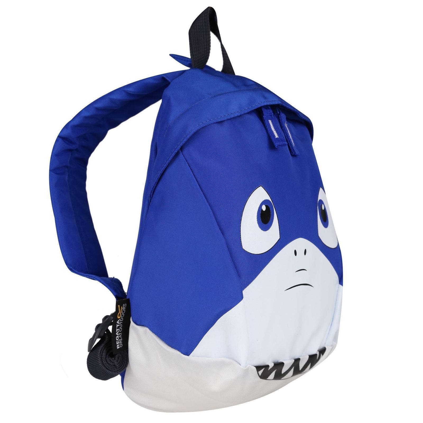 Childrens/Kids Roary Animal Shark Backpack, Alternate, color, Blue