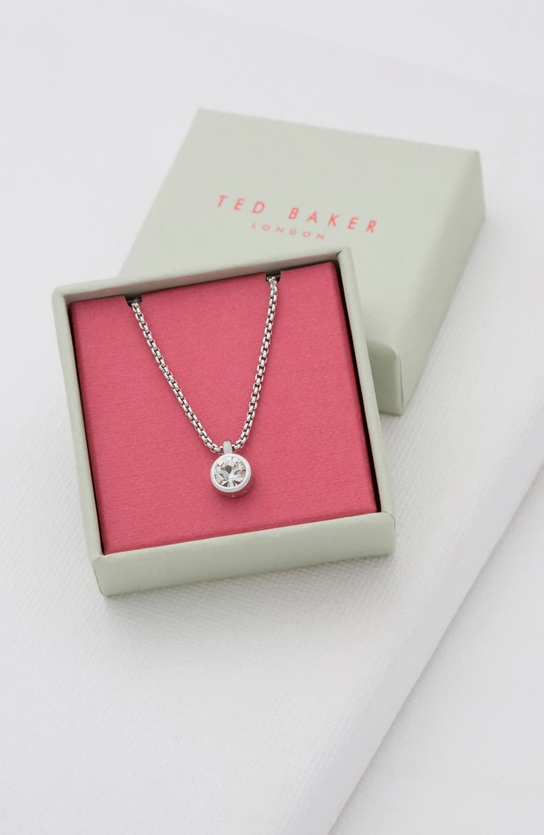 Ted Baker London Sininaa Crystal Pendant Necklace, Alternate, color, 