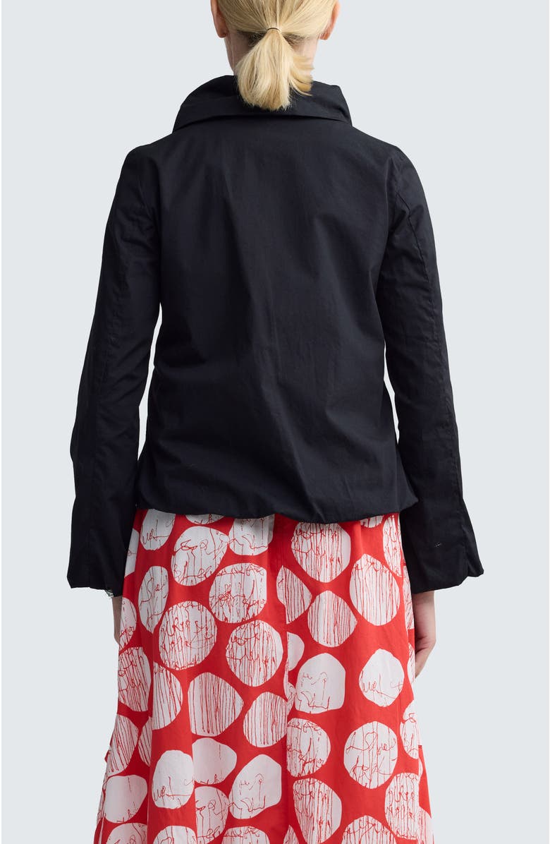 LUUKAA Dorelle Solid Balloon Jacket, Alternate, color, Black