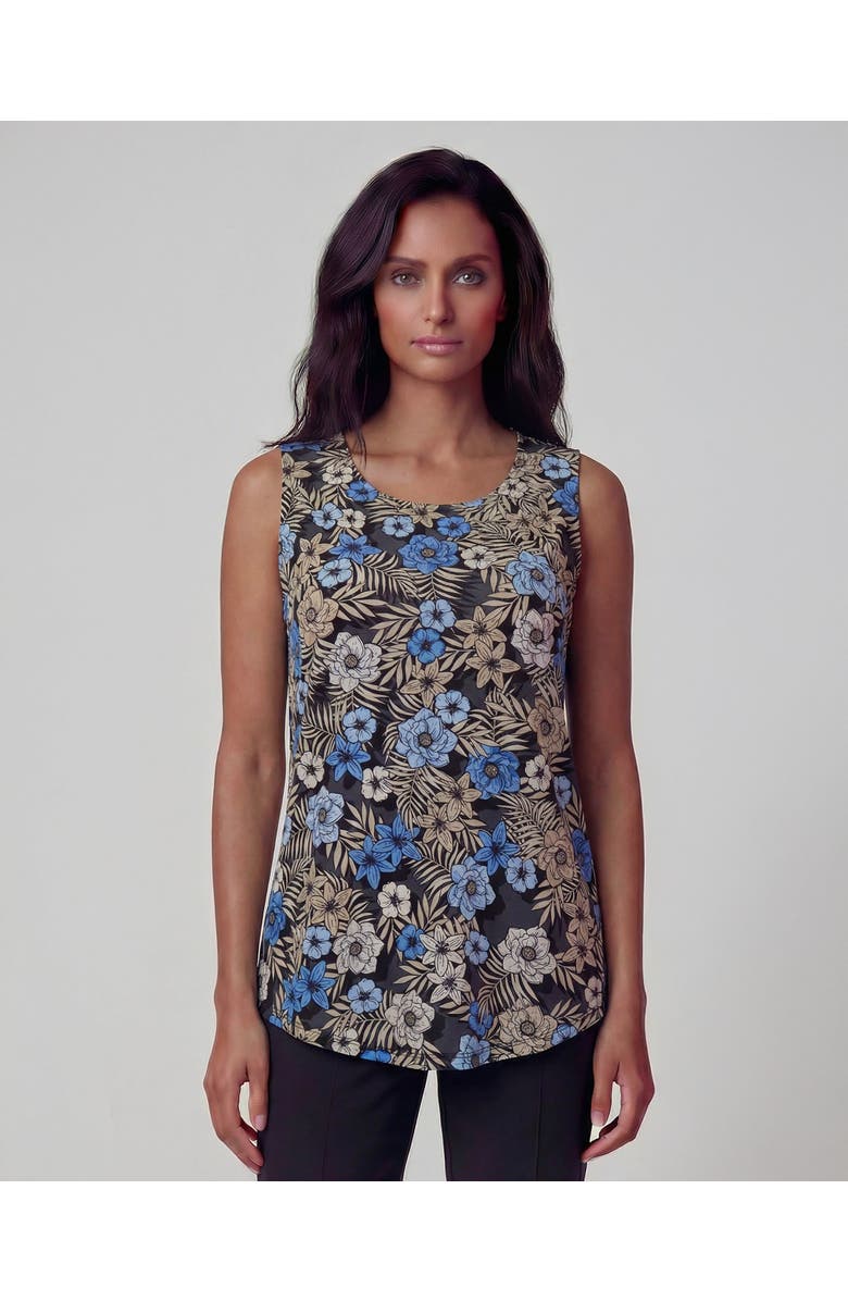 Lords of Harlech Tropical Mix Womens Muscle Tank, Main, color, Tropical Mix Black