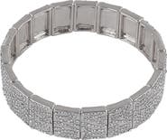 Laundry by Shelli Segal Pavé Crystal Stretch Bracelet