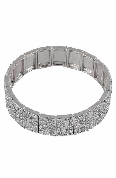 Laundry by Shelli Segal Pavé Crystal Stretch Bracelet