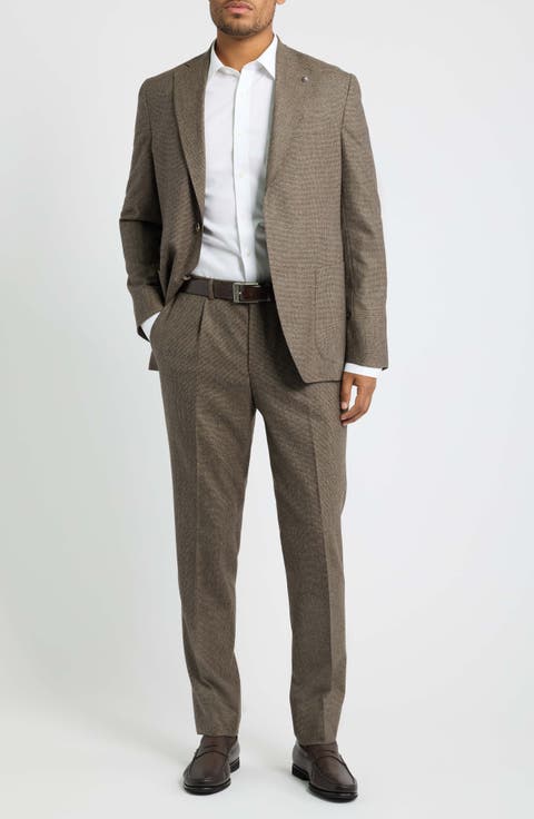 Irving Wool Tic Weave Suit