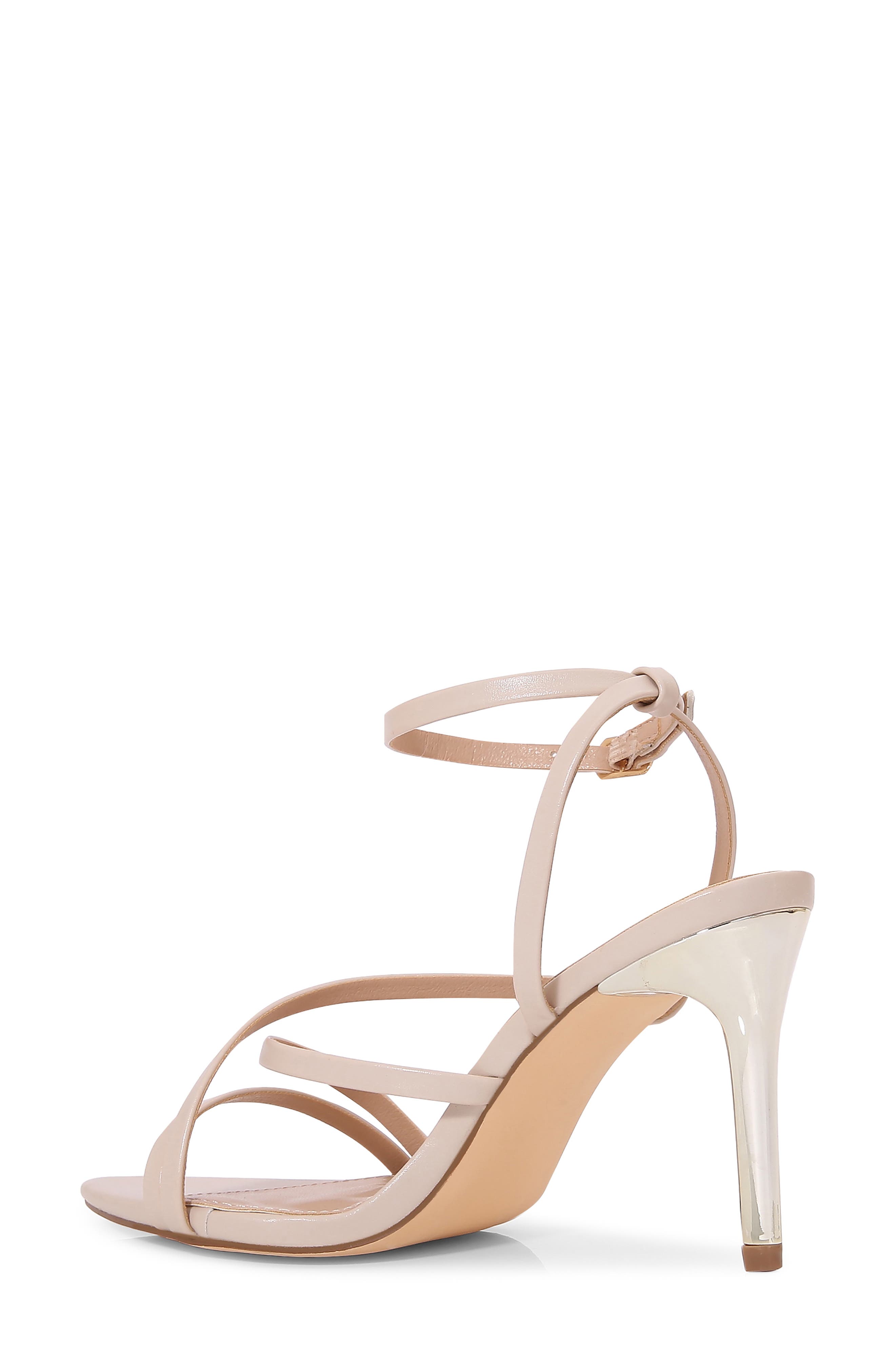 Strappy Stiletto Sandal, Alternate, color, BEIGE