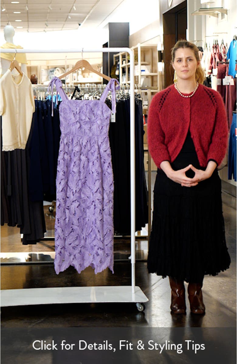 Dewi Cutout Tie Strap Midi Dress, sales video thumbnail