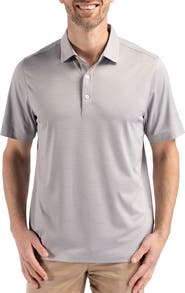 Cutter & Buck Forge Fine Line Stripe Recycled Blend Polo