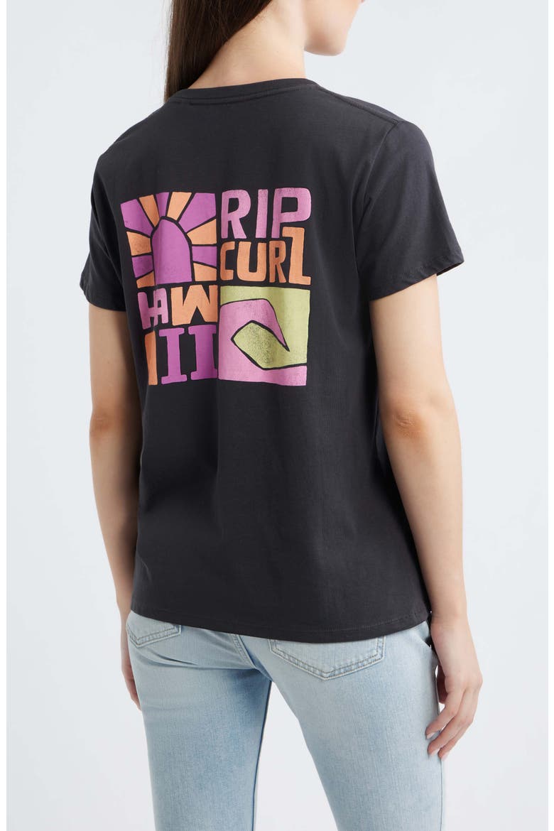 Catalina Island Graphic Tee, Alternate, color, HAWAII WASHED BLACK
