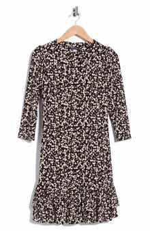 Print Trapeze Dress