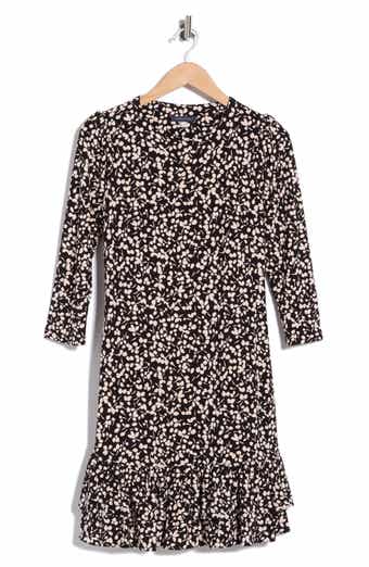 Print Trapeze Dress