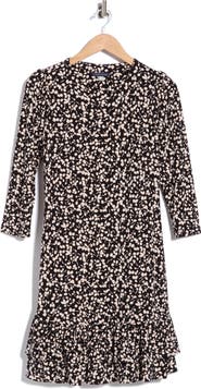 Tommy Hilfiger Floral Print Trapeze Dress