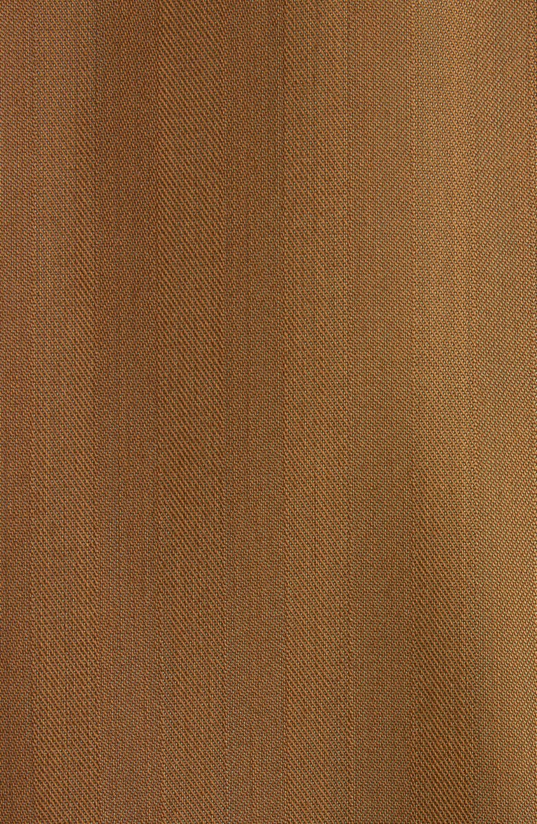 Dries Van Noten Barry Herringbone Stripe Double Breasted Wool Blend Sport Coat, Alternate, color, Tan