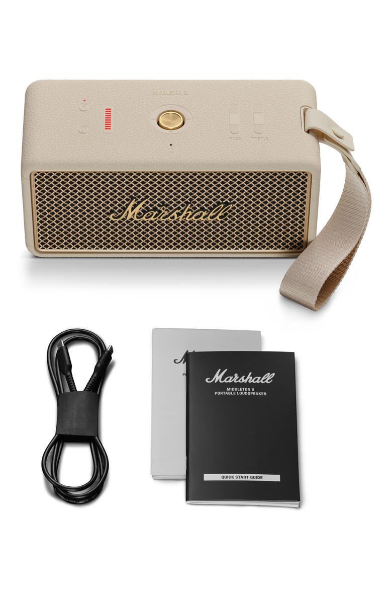 Middleton II Portable Bluetooth® Speaker, Alternate, color, CREAM