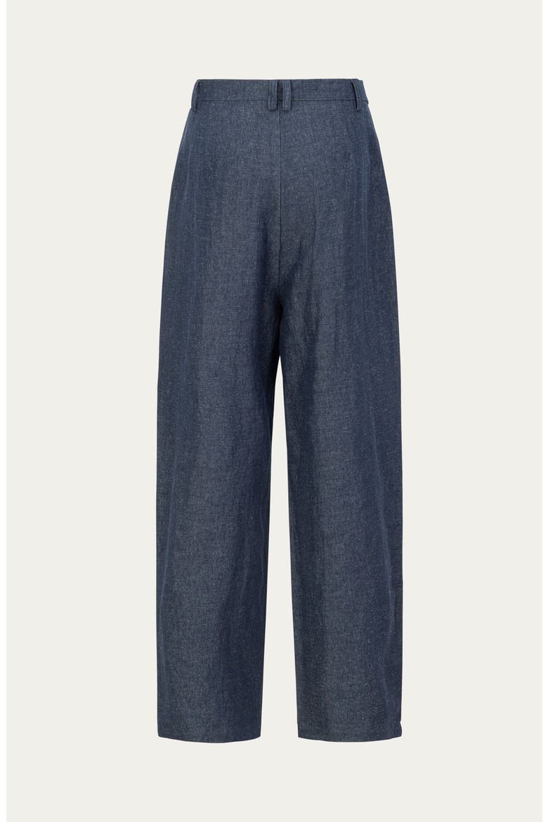 High Rise Trousers, Alternate, color, denim