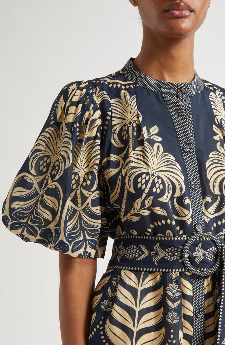 FARM Rio Ainika Tropical Spendor Mini Dress, Alternate, color, 