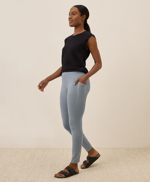 Pact On The Go-to Pocket Legging Made With Organic Cotton In Green