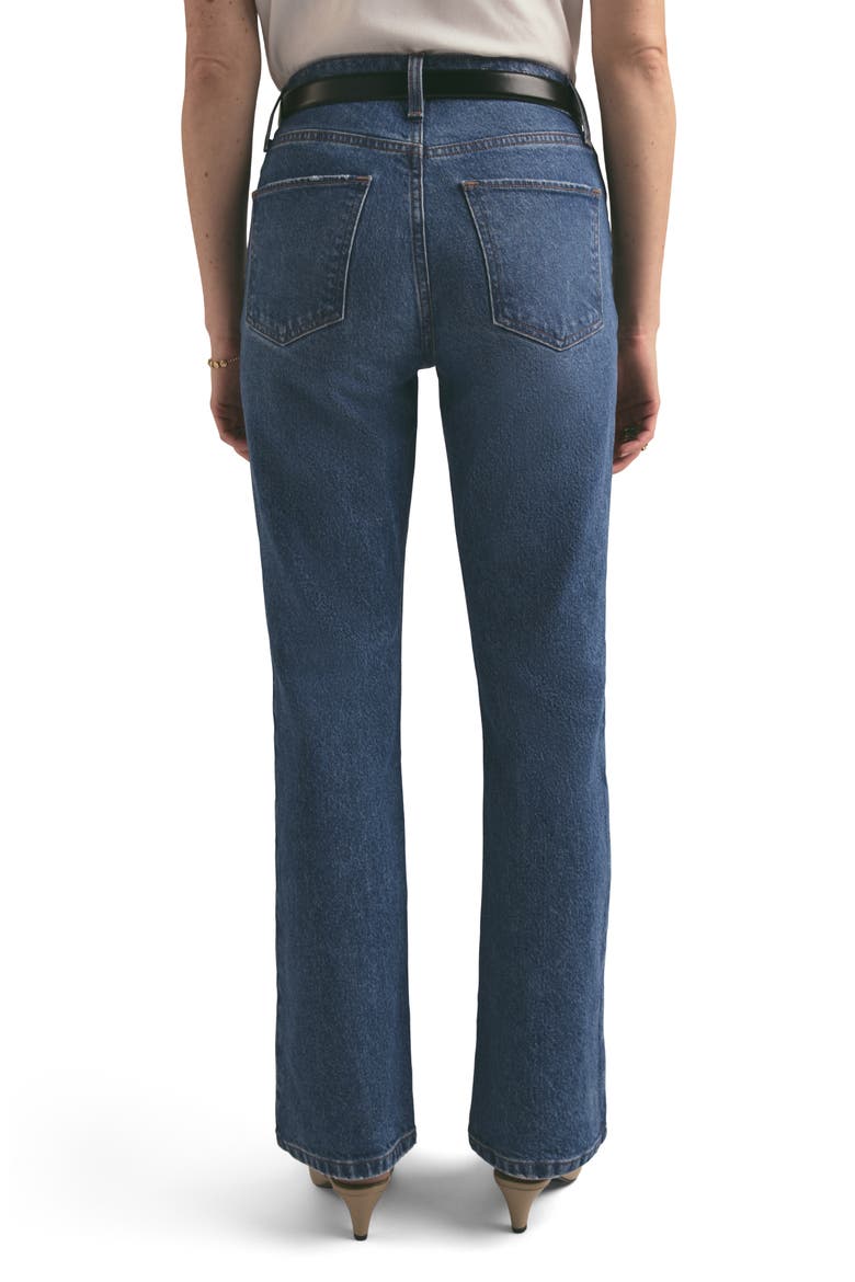 The Morgan Shortie High Waist Bootcut Jeans, Alternate, color, ESSEX