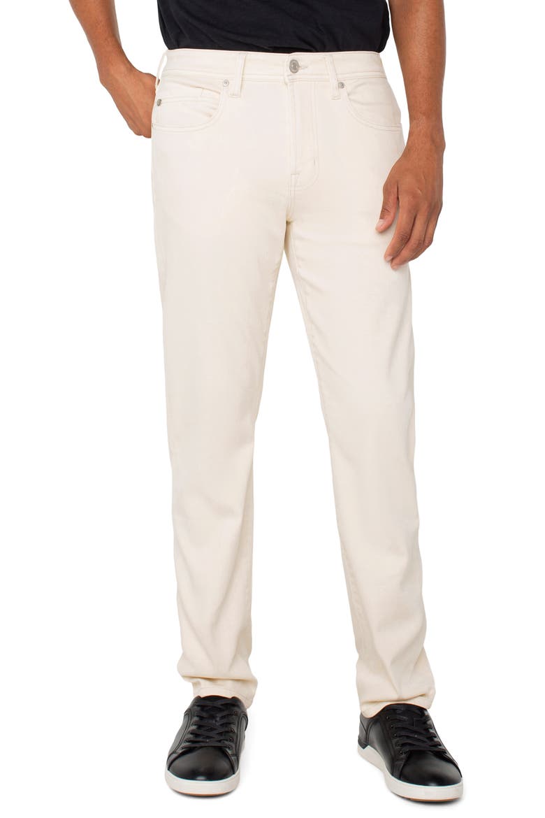 Kingston Modern Straight Leg Jeans (Nordstrom Exclusive), Main, color, PARCHMENT