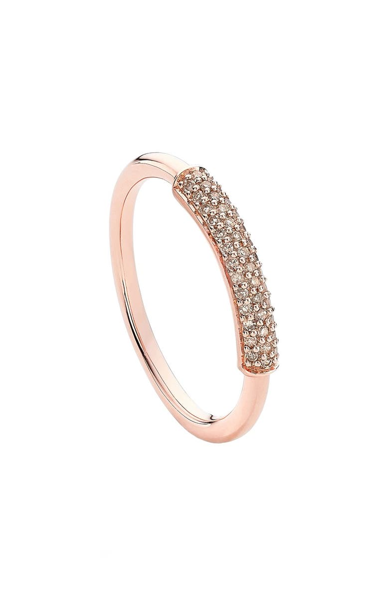 Monica Vinader Stellar Diamond Band Ring, Main, color,