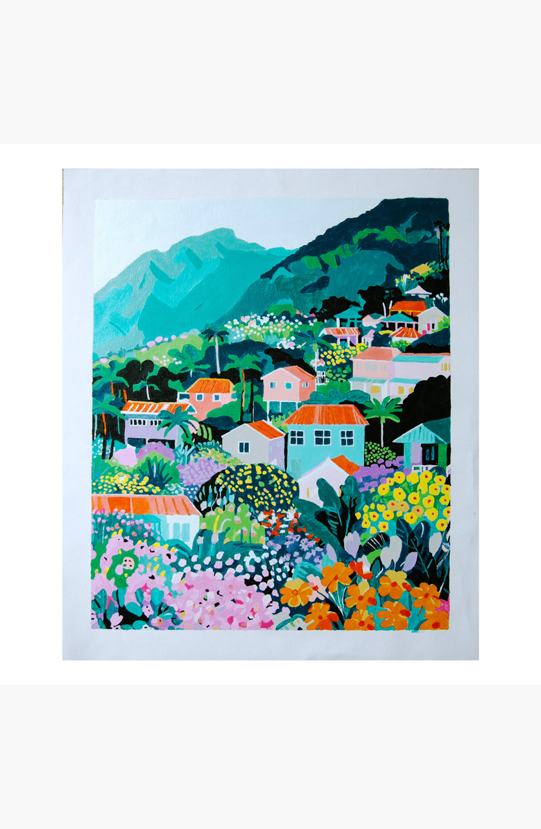 Pink Picasso Kits Honolulu Flower Market Paint by Numbers Kit, Alternate, color, Multicolor