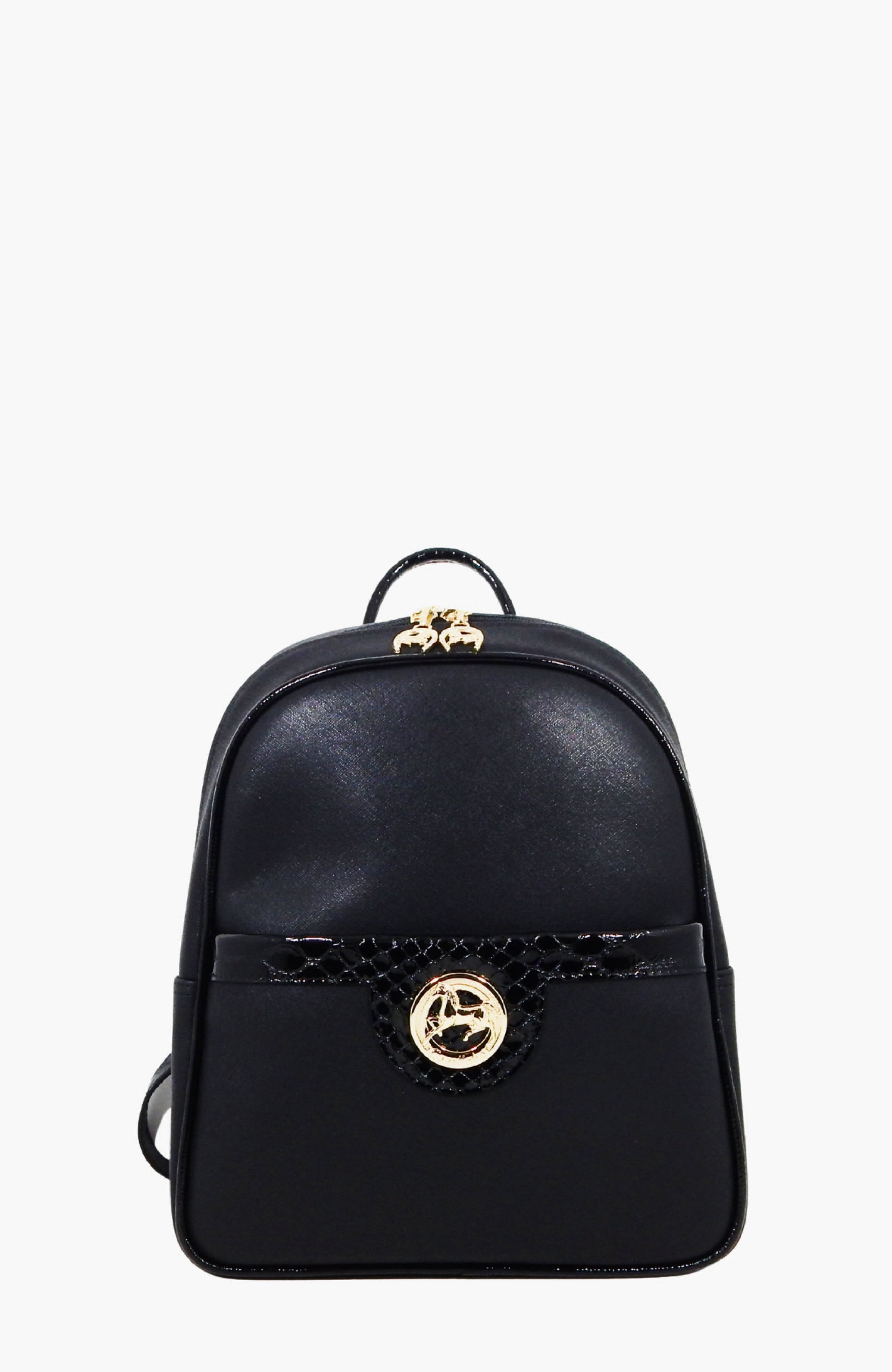 Cherry Blossom 538 Backpack, Main, color, Black