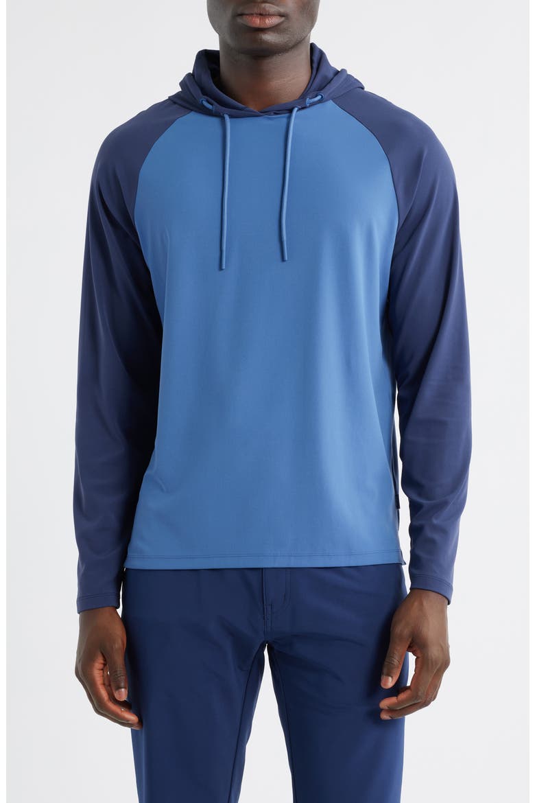 Penns Performance Hoodie, Main, color, LAKE