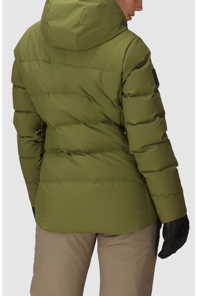 Snowcrew Down Jacket, Alternate, color, WILLOW