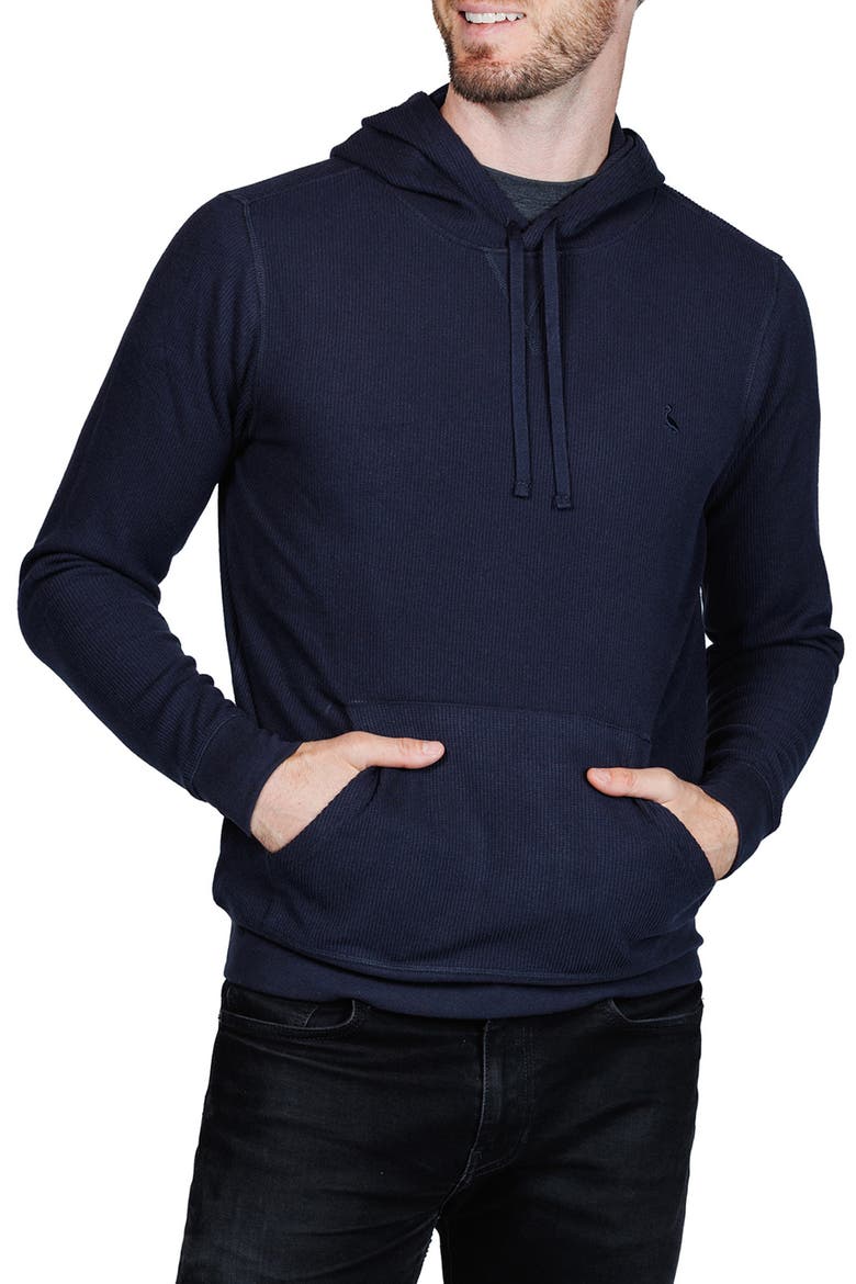 Cozy Knit Hoodie, Alternate, color, NAVY HEATHER