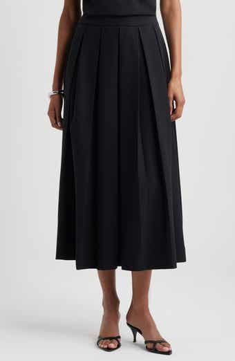 Nordstrom Pleated Midi Skirt