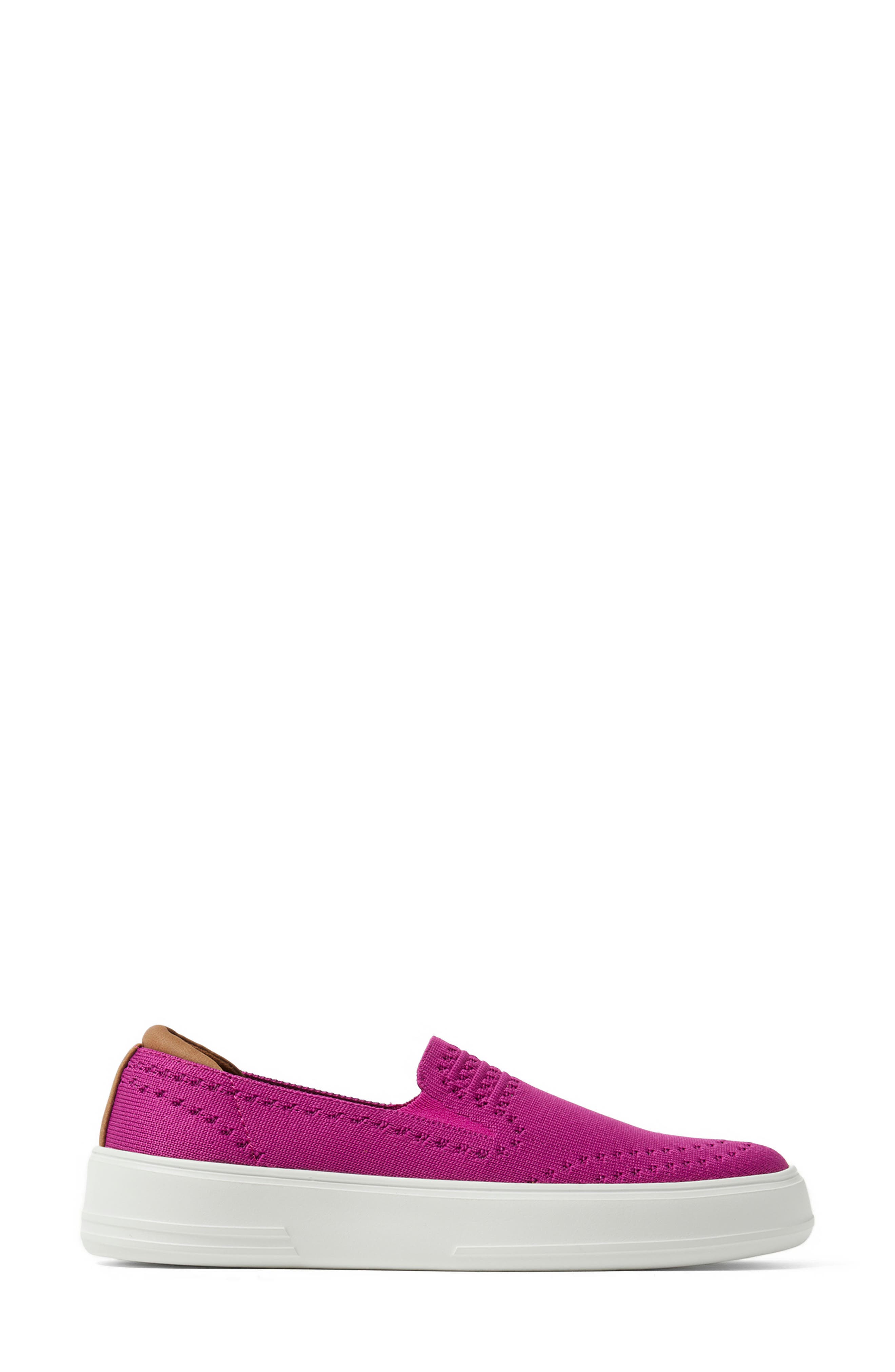 ORIGINAL COMFORT BY DEARFOAMS Sophie Knit Slip-On Sneaker, Alternate, color, Mystic Purple