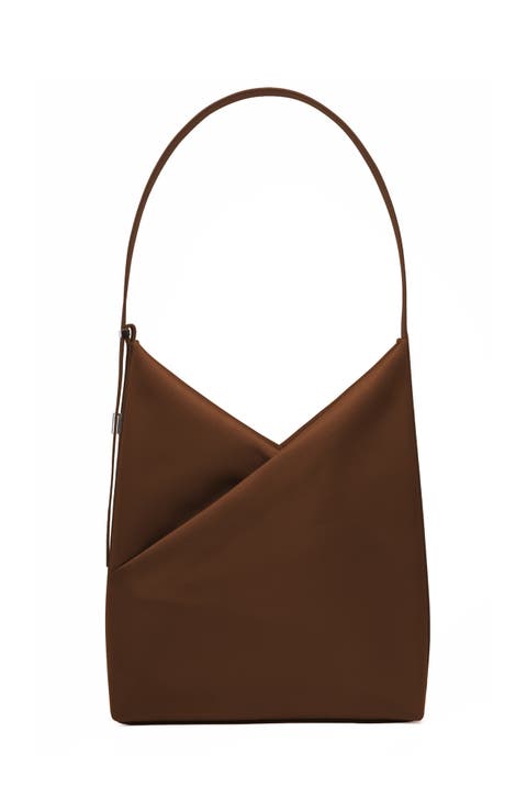 Origami Hobo Bag with Detachable 15-inch Laptop Sleeve For Women